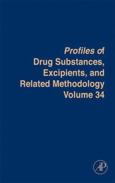 Harry G. Brittain - Profiles of Drug Substances, Excipients and Related Methodology, E-bok