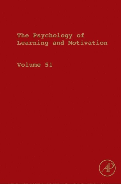Psychology of Learning and Motivation, E-bok