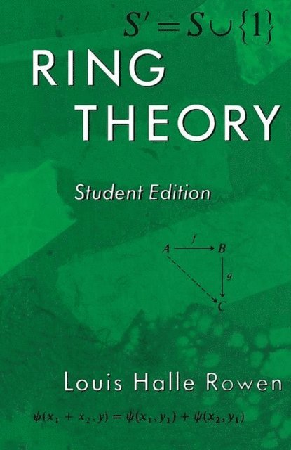 Louis H. Rowen - Ring Theory, 83, E-bok