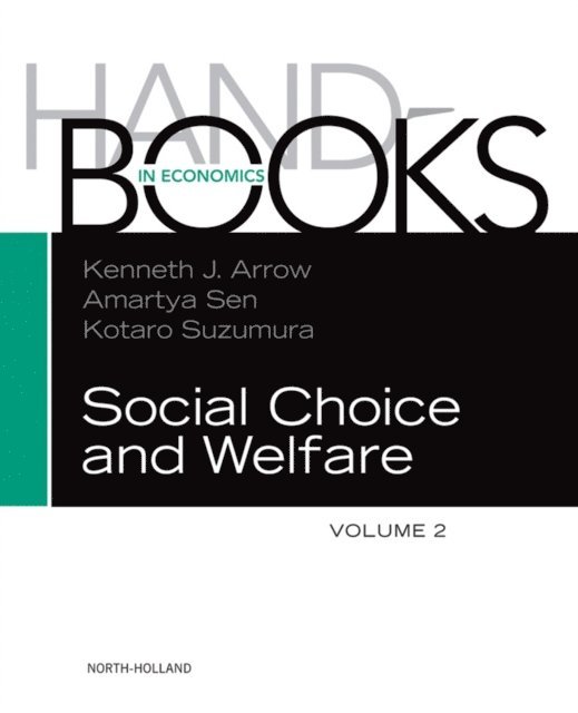 Kotaro Suzumura, A. Sen, Kenneth J. Arrow - Handbook of Social Choice and Welfare, E-bok