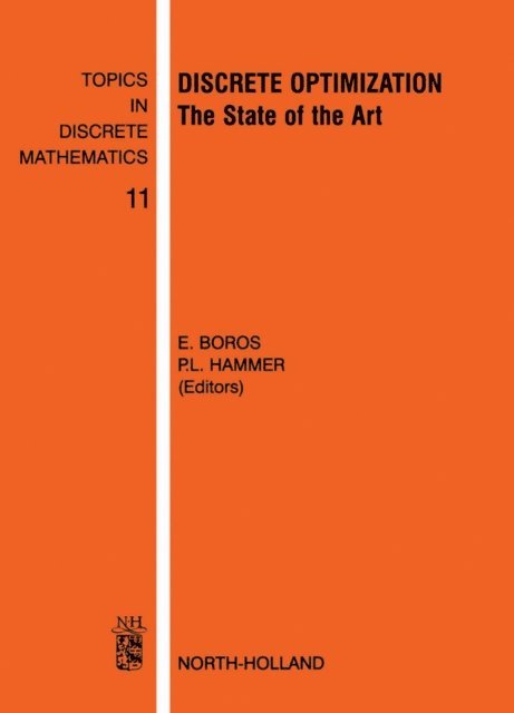 P.L. Hammer, E. Boros - Discrete Optimization, E-bok