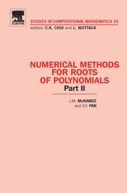 Victor Pan, J.M. McNamee - Numerical Methods for Roots of Polynomials - Part II, E-bok