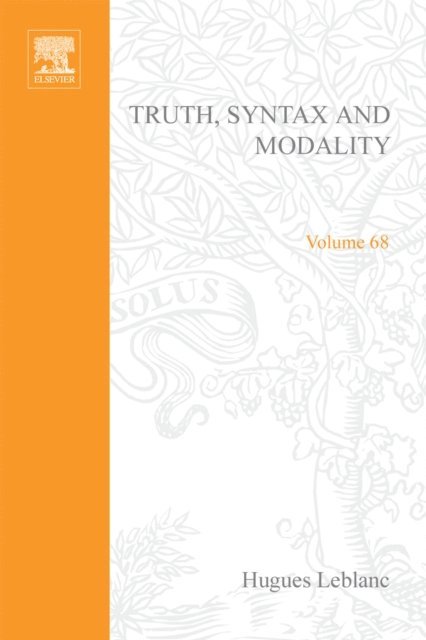 Lev D. Beklemishev - Truth, Syntax and Modality, E-bok