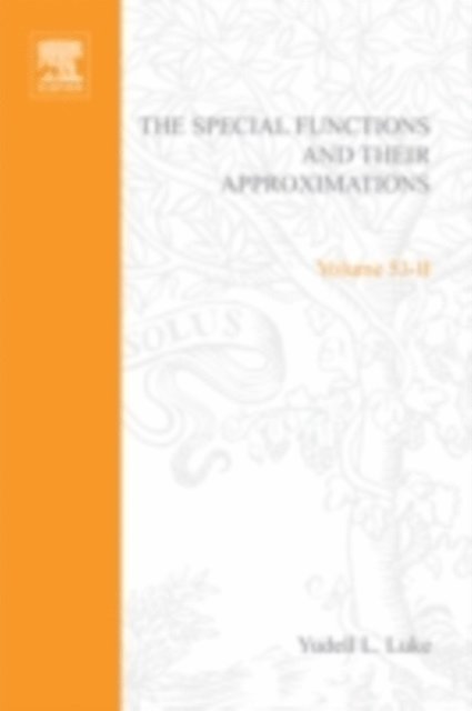 Yudell L. Luke - Special Functions and Their Approximations: v. 2, E-bok. Tillgänglighet: Lägg i varukorg