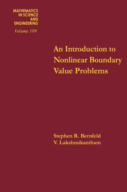 Lakshmikantham - Introduction to Nonlinear Boundary Value Problems, E-bok