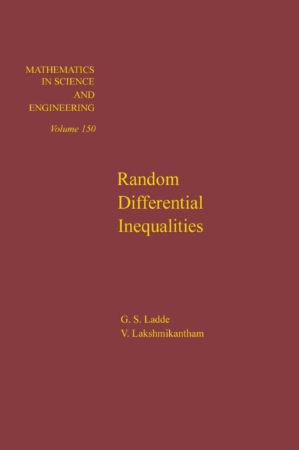 Lakshmikantham - Random Differential Inequalities, E-bok