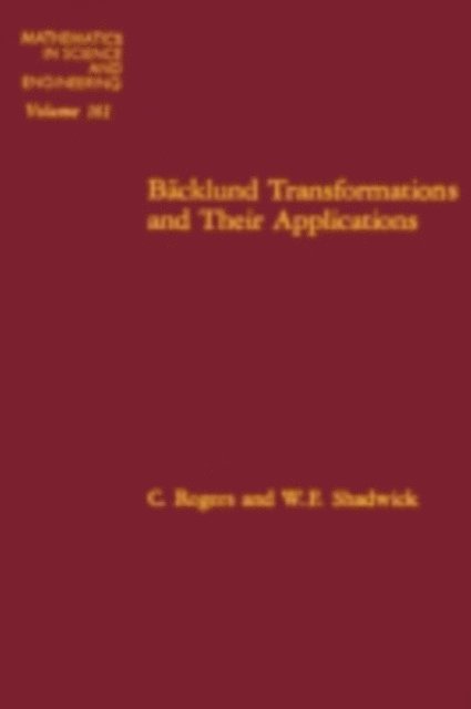 Rogers - Ba?cklund Transformations and Their Applications, E-bok