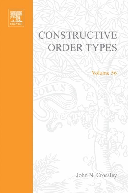 Constructive Order Types