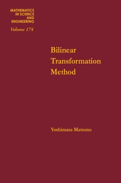 Matsuno - Bilinear Transformation Method, E-bok