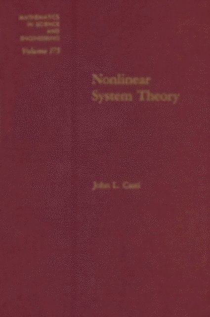 Casti - Nonlinear System Theory, E-bok