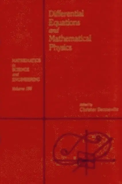 Differential Equations and Mathematical Physics: Proceedings of the International Conference held at the University of Alabama at Birmingham, March 15-21, 1990