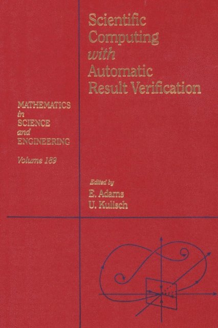 Adams - Scientific Computing with Automatic Result Verification, E-bok