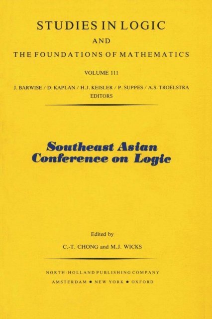 M.J. Wicks, C.-T. Chong - Southeast Asian Conference on Logic, E-bok