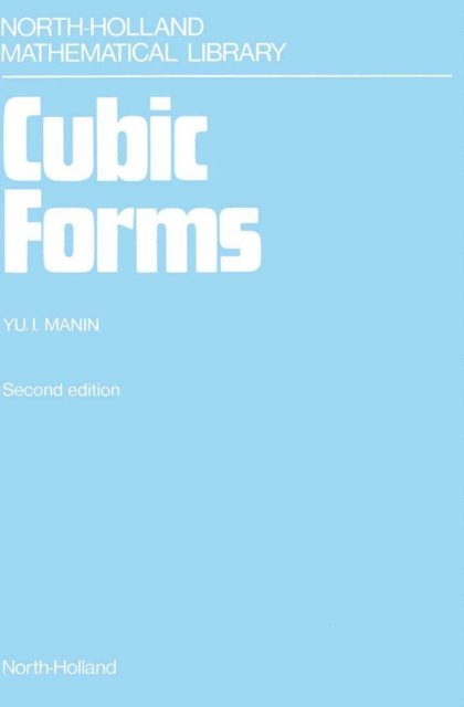 Yu.I. Manin - Cubic Forms, E-bok