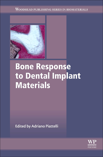 Adriano Piattelli - Bone Response to Dental Implant Materials, E-bok