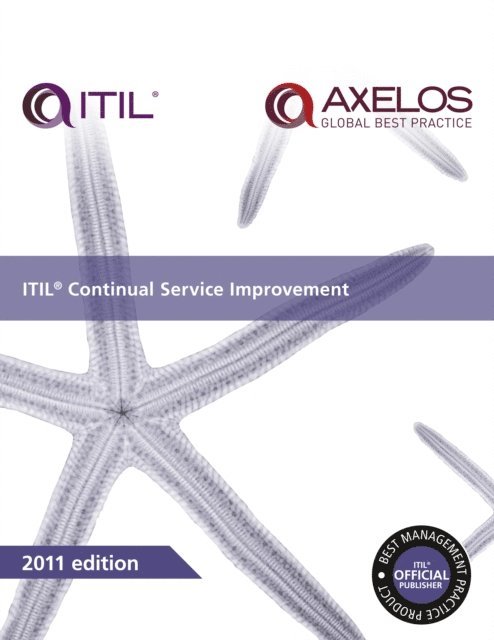 AXELOS - ITIL Continual Service Improvement, E-bok