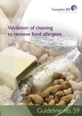 Validation of cleaning to remove food allergens