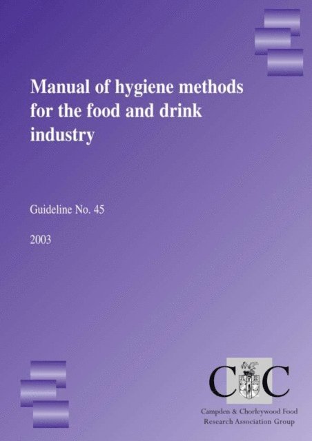 Dr. John Holah - Manual of food hygiene methods, E-bok. Tillgänglighet: Lägg i varukorg