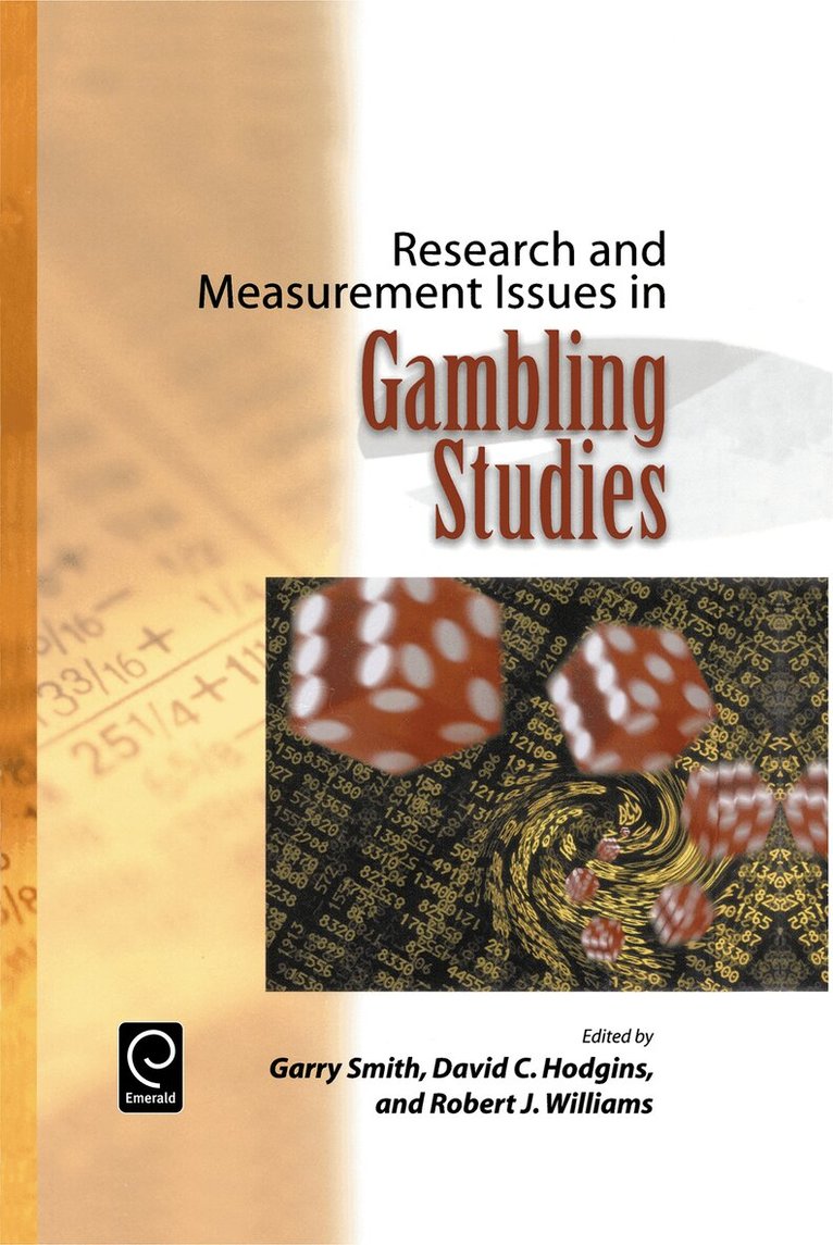 Garry Smith, David C. Hodgins, Robert J. Williams - Research and Measurement Issues in Gambling Studies, Inbunden. Tillgänglighet: Lägg i varukorg
