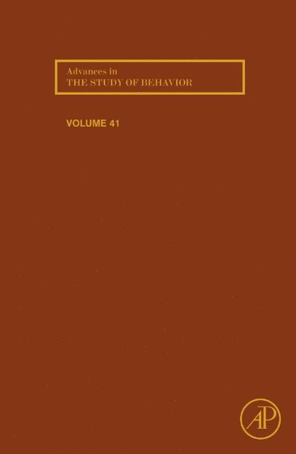 Katherine E. Wynne-Edwards, Marc Naguib, Timothy J. Roper, H. Jane Brockmann, John C. Mitani - Advances in the Study of Behavior, E-bok