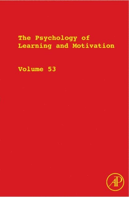 Psychology of Learning and Motivation, E-bok