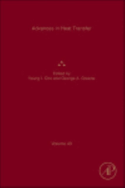 George A. Greene, Young I. Cho - Advances in Heat Transfer, E-bok