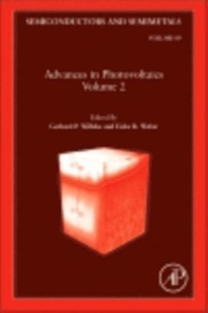 Advances in Photovoltaics: Part 2, E-bok