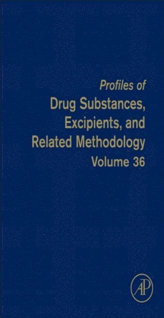 Harry G. Brittain - Profiles of Drug Substances, Excipients and Related Methodology, E-bok