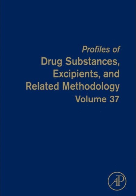Harry G. Brittain - Profiles of Drug Substances, Excipients and Related Methodology, E-bok