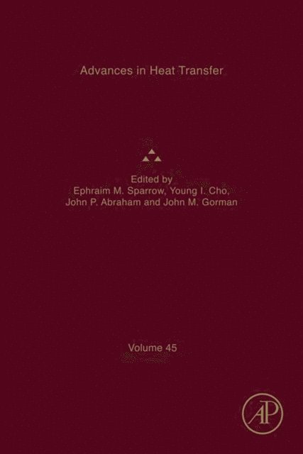 Young I. Cho, John M. Gorman, John Patrick Abraham, Ephraim M. Sparrow - Advances in Heat Transfer, E-bok