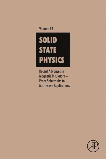 Recent Advances in Magnetic Insulators - From Spintronics to Microwave Applications, E-bok