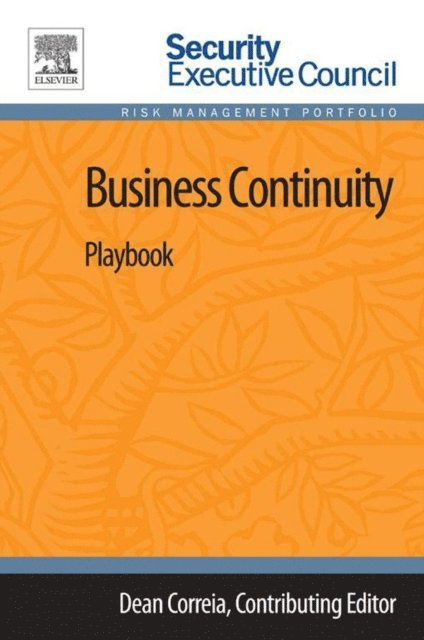 Kathleen Kotwica, Bob Hayes, Dean Correia - Business Continuity, E-bok