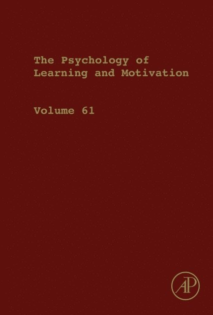 Psychology of Learning and Motivation, E-bok
