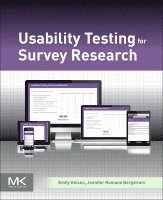 Emily Geisen, Jennifer Romano Bergstrom - Usability Testing for Survey Research, Häftad. Tillgänglighet: Lägg i varukorg