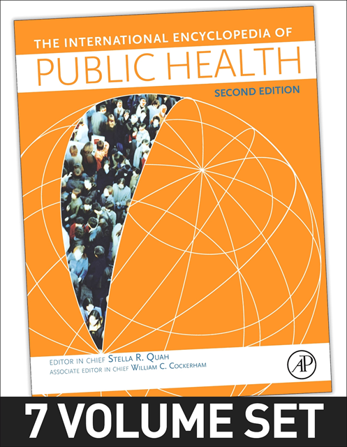 William C Cockerham - International Encyclopedia of Public Health, E-bok