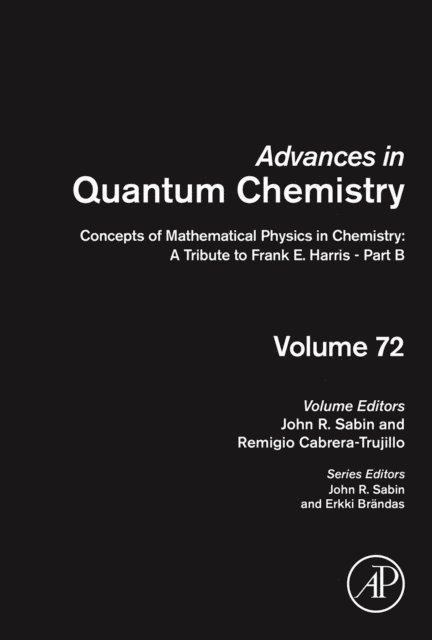 Concepts of Mathematical Physics in Chemistry: A Tribute to Frank E. Harris - Part B, E-bok