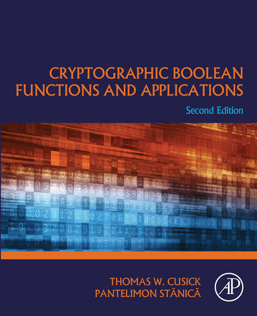 Pantelimon Stanica, Thomas W. Cusick - Cryptographic Boolean Functions and Applications, E-bok