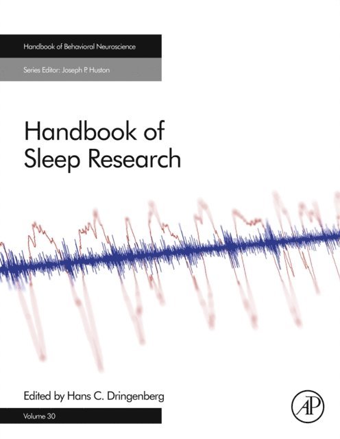 Handbook of Sleep Research, E-bok