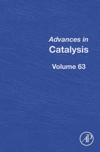 Chunshan Song - Advances in Catalysis, E-bok