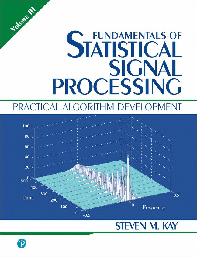 Steven Kay - Fundamentals of Statistical Signal Processing, Volume III, Övrigt