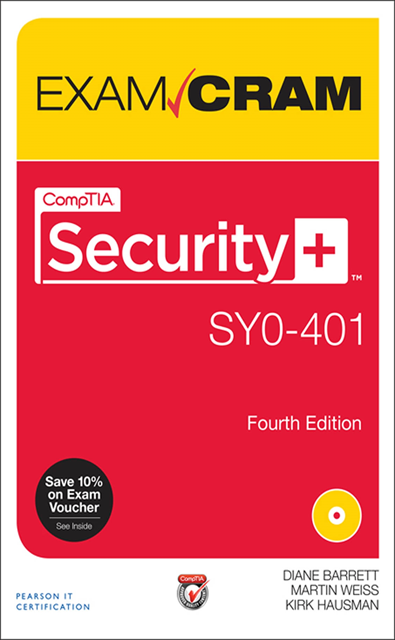 Kirk Hausman, Martin M. Weiss, Diane Barrett - CompTIA Security+ SYO-401 Exam Cram, E-bok