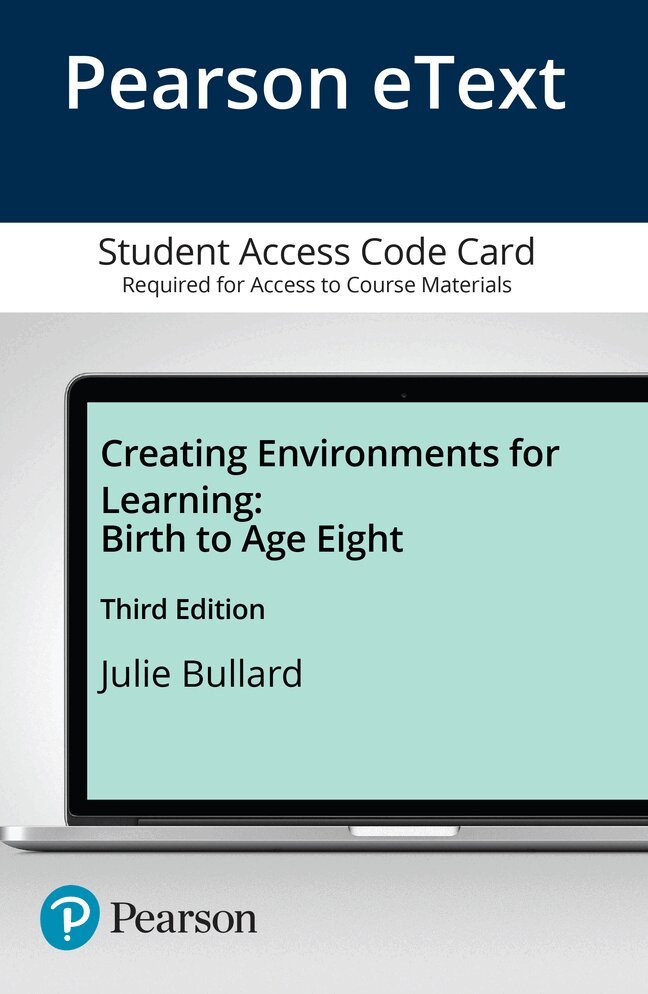 Julie Bullard - Creating Environments for Learning. Tillgänglighet: Tillfälligt slut
