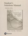 Student Solutions Manual for Introductory & Intermediate Algebra