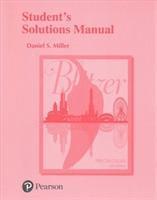 Robert Blitzer - Student's Solutions Manual for Precalculus, Häftad