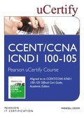 CCENT/CCNA ICND1 100-105 Official Cert Guide, Academic Edition Pearson uCertify Course Student Access Card