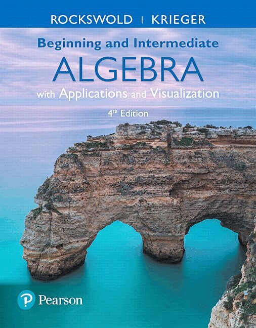 Gary Rockswold, Terry Krieger - MyLab Math with Pearson eText Access Code (24 month) for Beginning and Intermediate Algebra with Applications & Visualization with Integrated Review. Tillgänglighet: Kommande