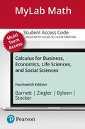 MyLab Math with Pearson eText Access Code (24 Months) for Calculus for Business, Economics, Life Sciences, and Social Sciences