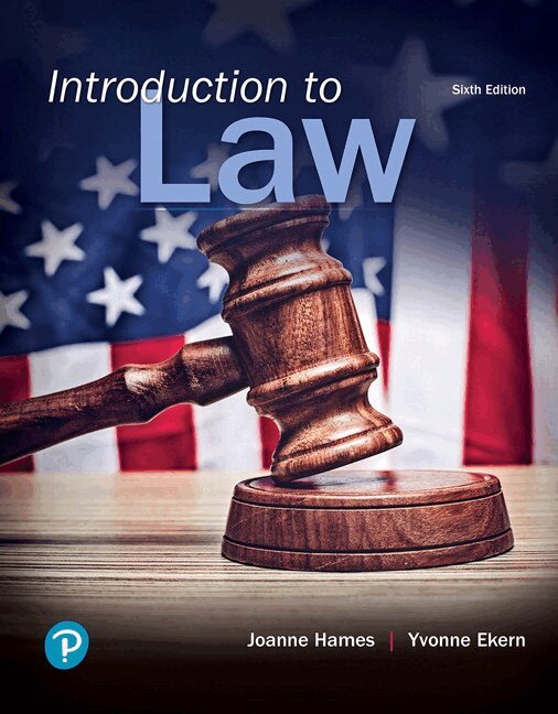 Joanne Hames, Yvonne Ekern - Introduction to Law, Häftad. Tillgänglighet: Lägg i varukorg