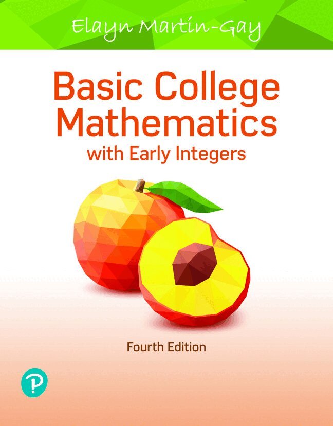 Elayn Martin-Gay - Basic College Mathematics with Early Integers, Häftad. Tillgänglighet: Lägg i varukorg
