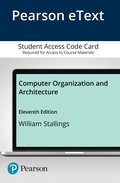 Pearson eText for Computer Organization and Architecture -- Access Code Card